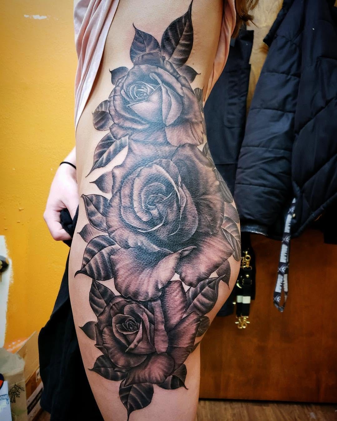 Tattoo work by Blaine Hall