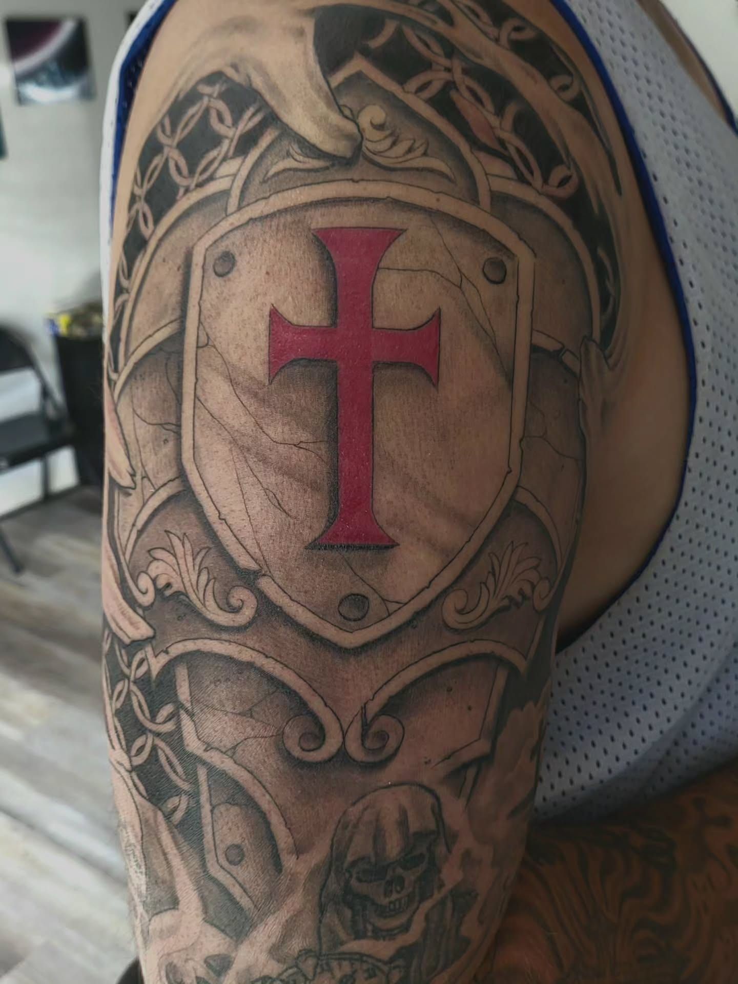 Templar shield
